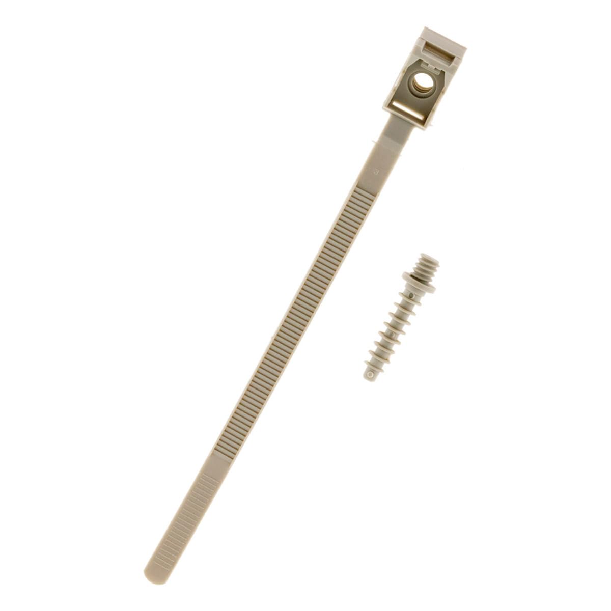 zenitech-lot-de-100-colliers-embases-chevilles-16-32mm image 1