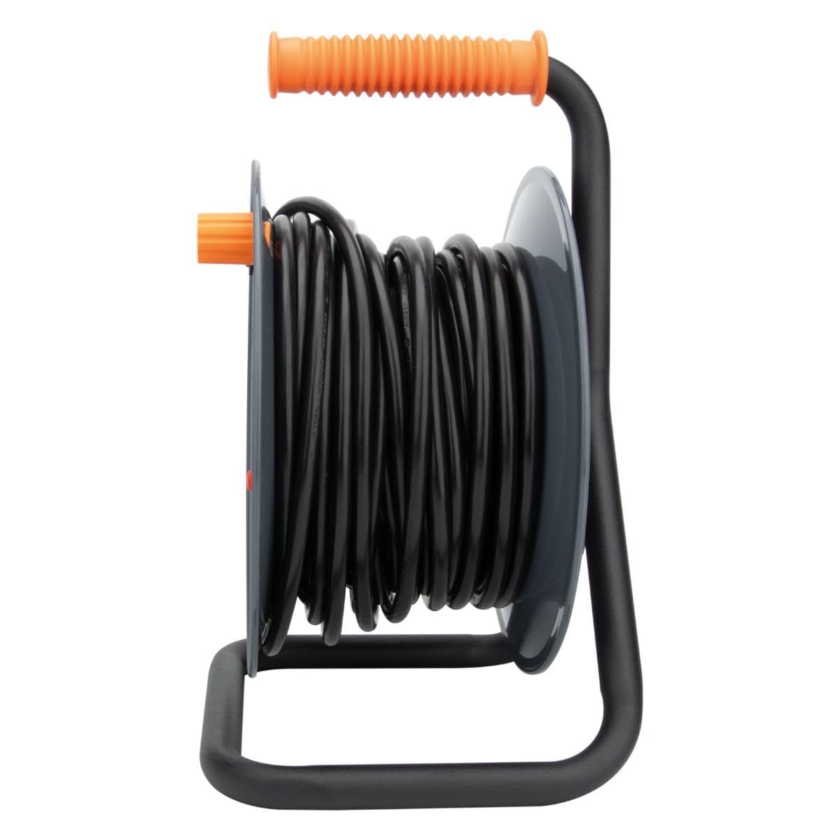 zenitech-enrouleur-4-prises-h05vv-f-3g1mm-25m-coupe-circuit-noir image 6