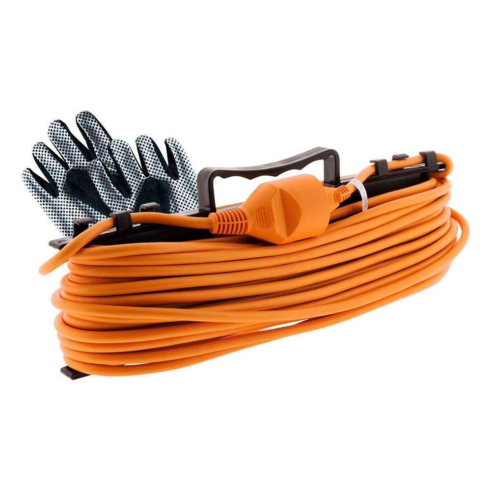 zenitech-prolongateur-jardin-2x1-5mm-25m-orange-avec-range-c-ble image 4