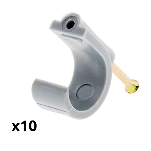 zenitech-lot-de-10-attaches-plastiques-20-25mm-gris-avec-clou image 5