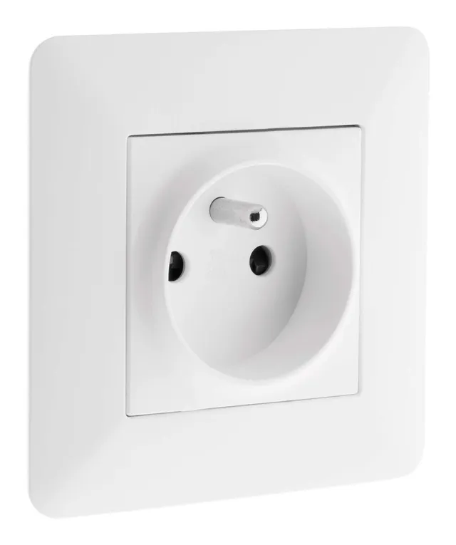 zenitech-artezo-prise-simple-encastrable-16a-2p-t-blanc image 1