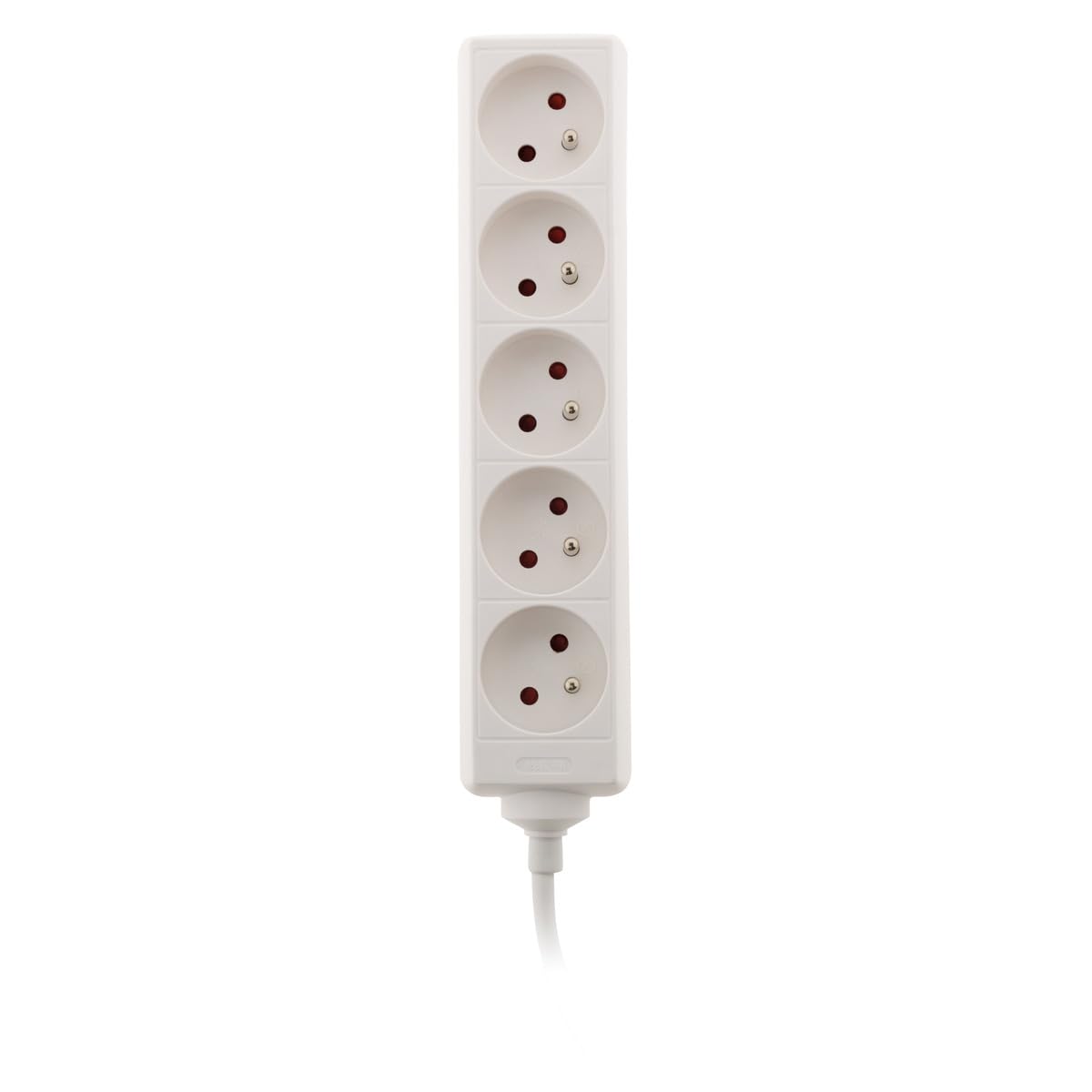 zenitech-bloc-multiprise-5-prises-2p-t-16a-blanc image 2