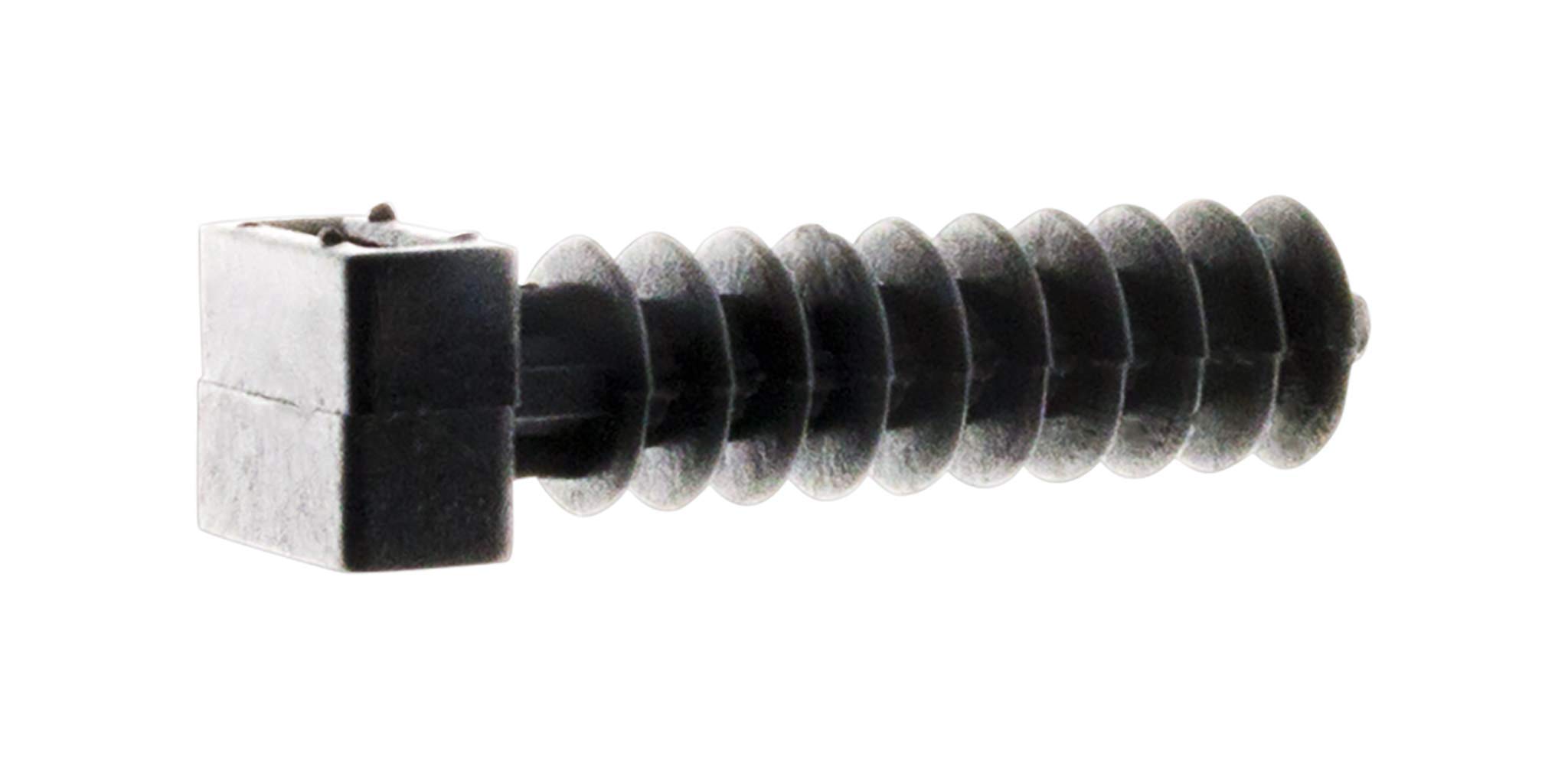 zenitech-lot-de-50-embases-noires-pour-chevilles-fixation-tube image 2