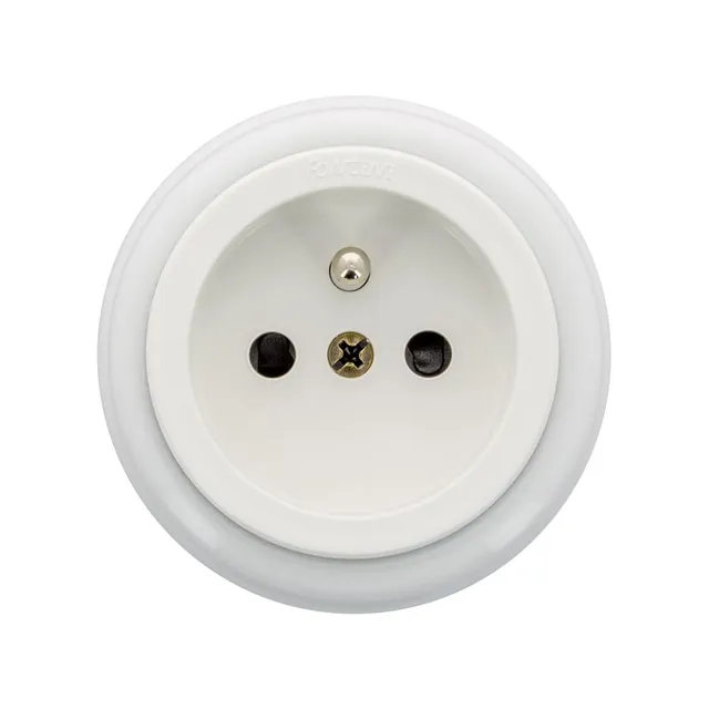 fontini-garby-prise-avec-terre-porcelaine-blanche-16a-250v-saillie image 1