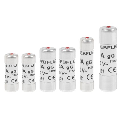 debflex-lot-de-6-fusibles-c-ramique-voyant-10-32a image 2