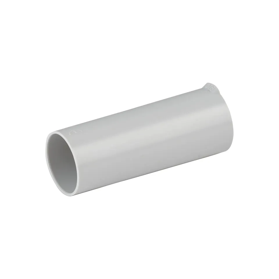 debflex-429344-manchon-pvc-gris-d16mm-lot-de-2 image 1