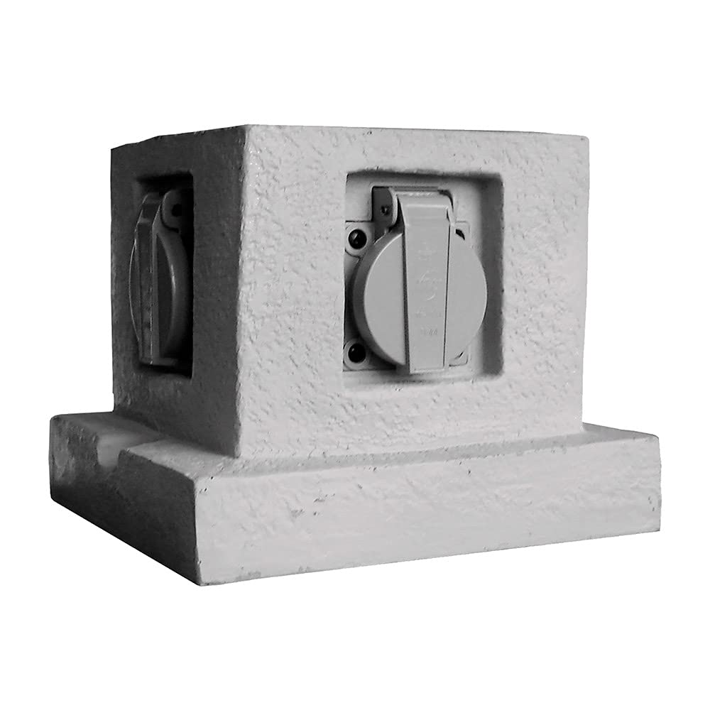 zenitech-borne-de-jardin-4x-2p-t-16a-ip44-c-ble-5-m image 1