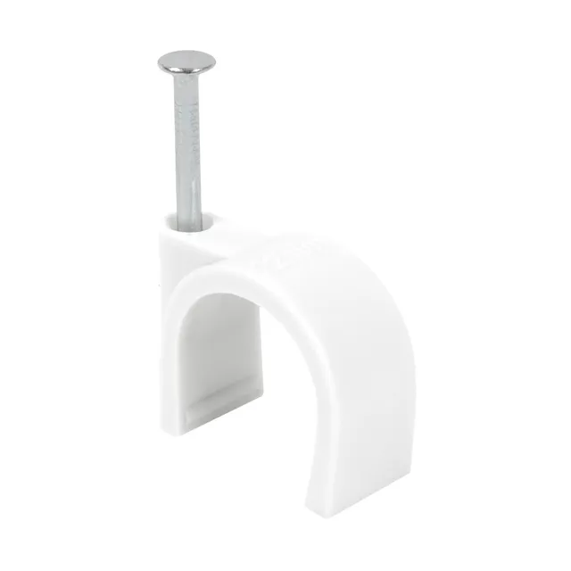 debflex-700184-attache-fil-cavalier-d16mm-blanc-lot-de-60 image 1