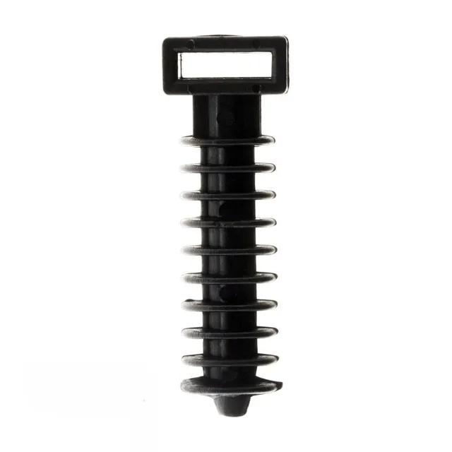 zenitech-lot-de-100-embases-noires-pour-chevilles-et-colliers image 1