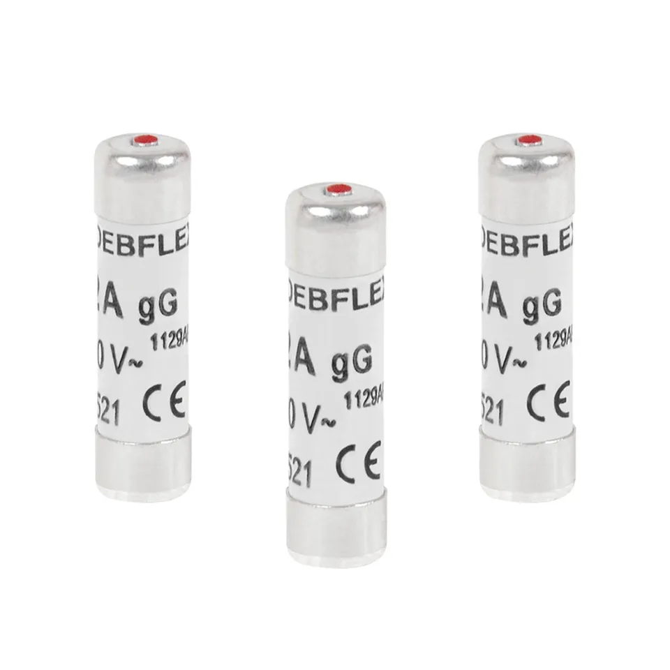 debflex-sachet-de-3-fusibles-c-ramique-voyant-10a-8-5x31-5-mm image 1