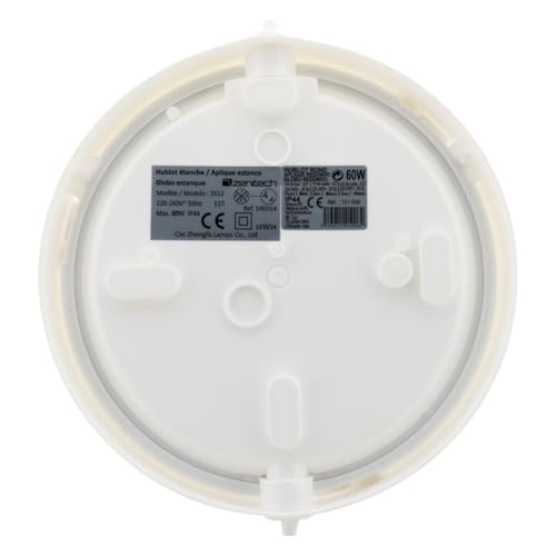 zenitech-lebenoid-hublot-rond-tanche-ip44-200mm-e27-blanc image 8