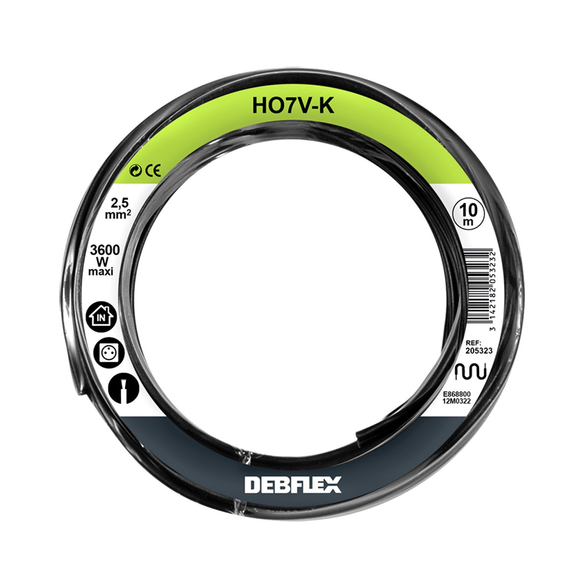 debflex-bobinot-c-ble-souple-h07vk-2-5mm-bleu-10-m-tres-205327 image 2