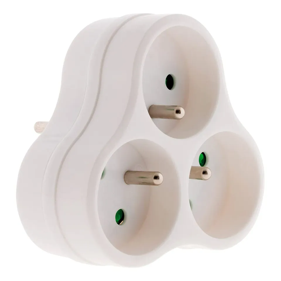zenitech-triplite-triangulaire-3x16a-2p-t-s-curit-enfant-blanche image 1