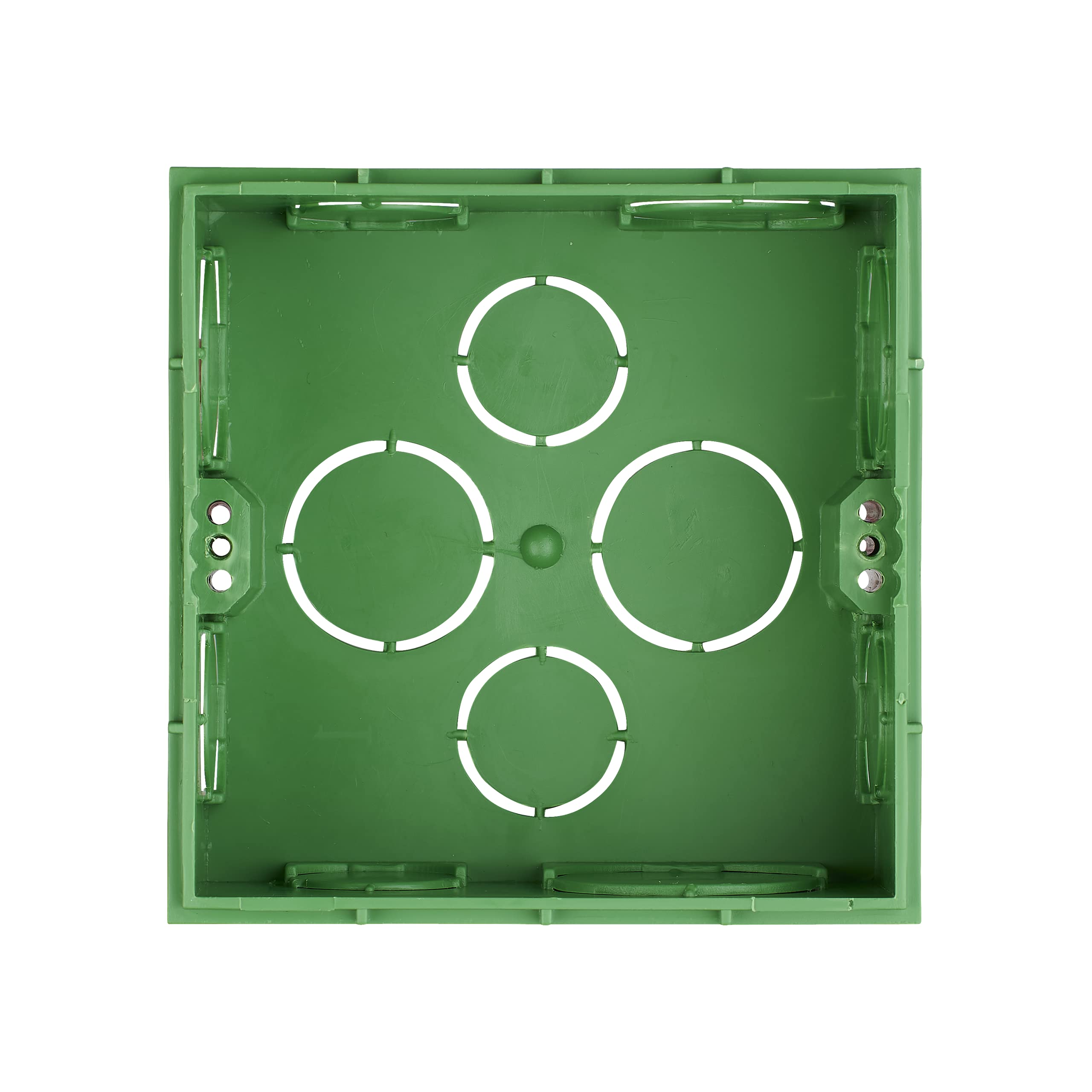 debflex-bo-te-de-d-rivation-carr-e-encastrable-90x90x40-mm-verte-ma-onnerie-7185 image 2
