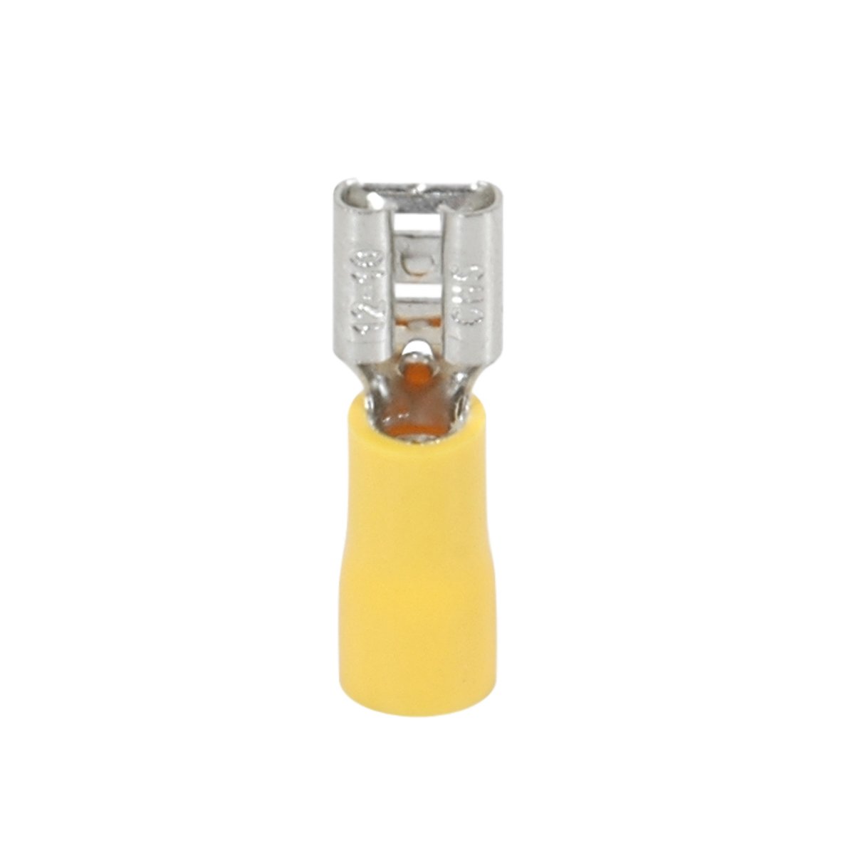 debflex-711044-sachet-de-10-clips-femelles-pr-isol-es-jaunes-6-3x0-8-mm image 1