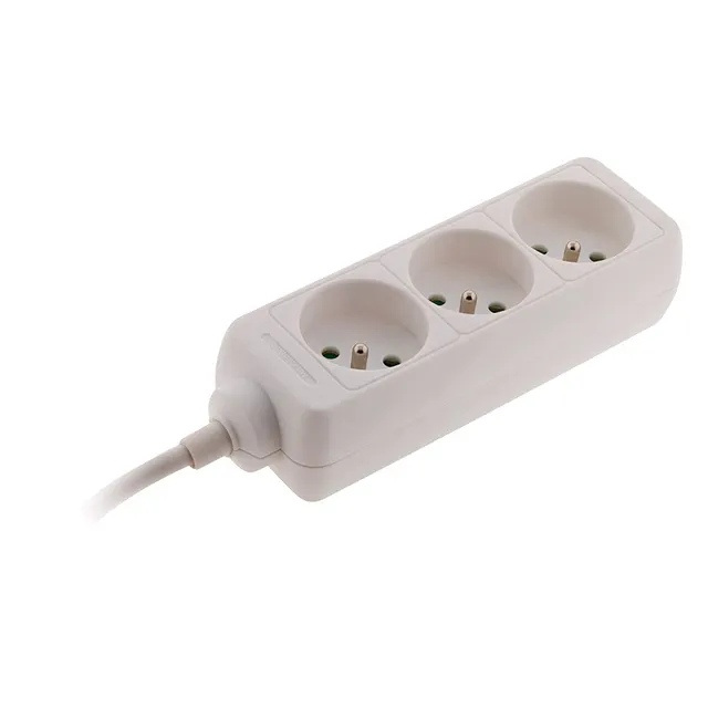 zenitech-bloc-3-prises-2p-t-16a-blanc-1m image 1