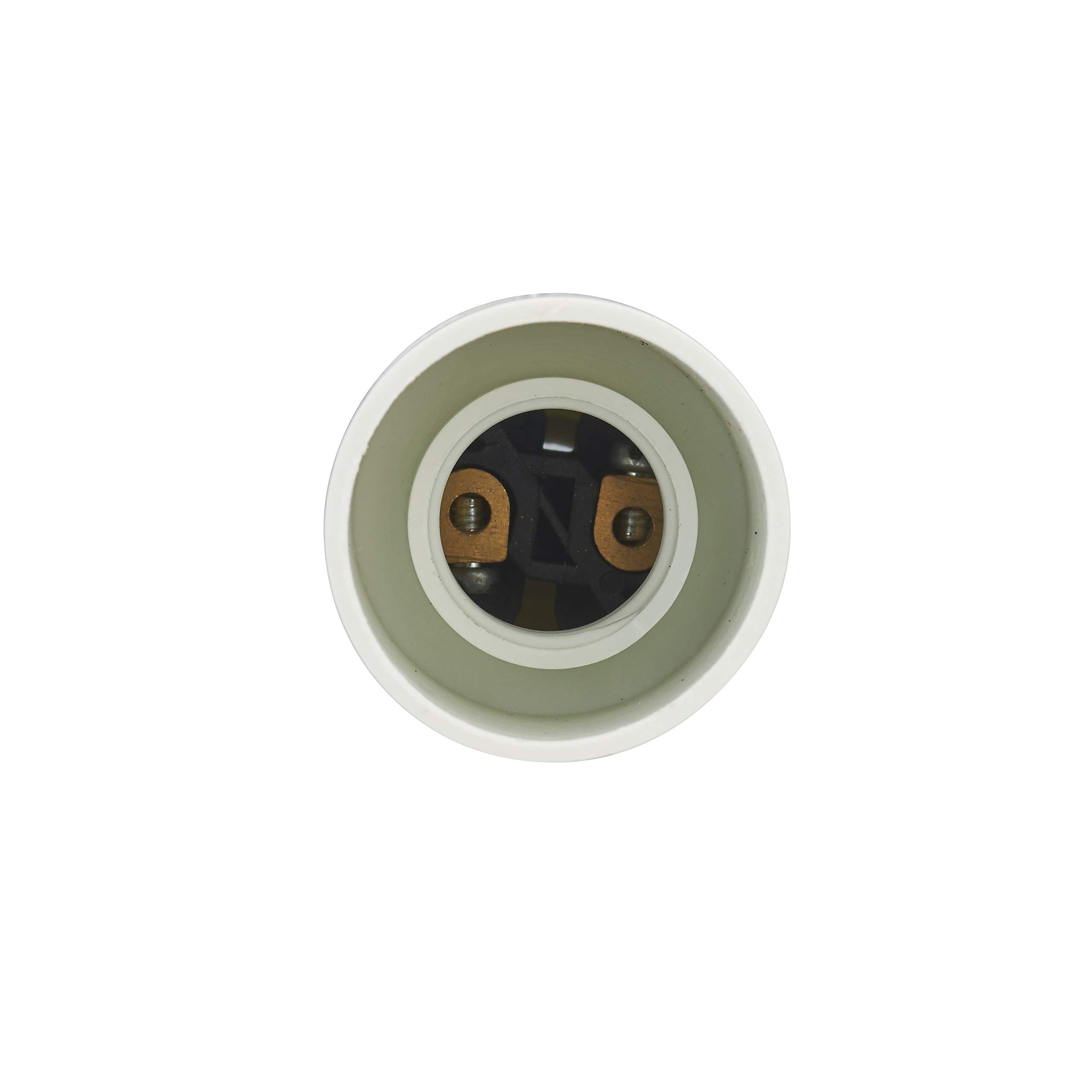 debflex-712500-douille-bak-lite-lisse-e14-blanche-douille-de-chantier image 2