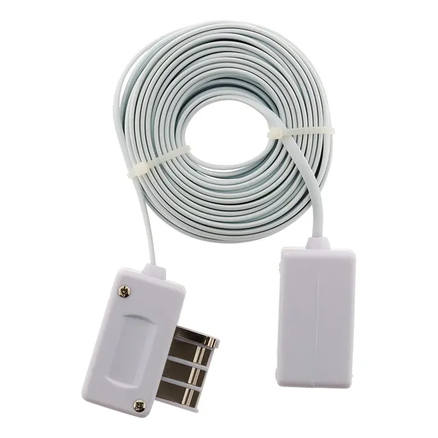 zenitech-rallonge-t-l-phonique-10m-m-le-gigogne-femelle-8-plots-blanc image 1
