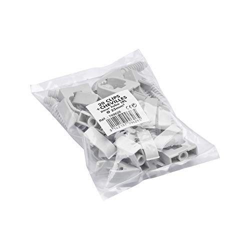 debflex-709626-20-clips-25mm-chevilles-gris-fixation image 3