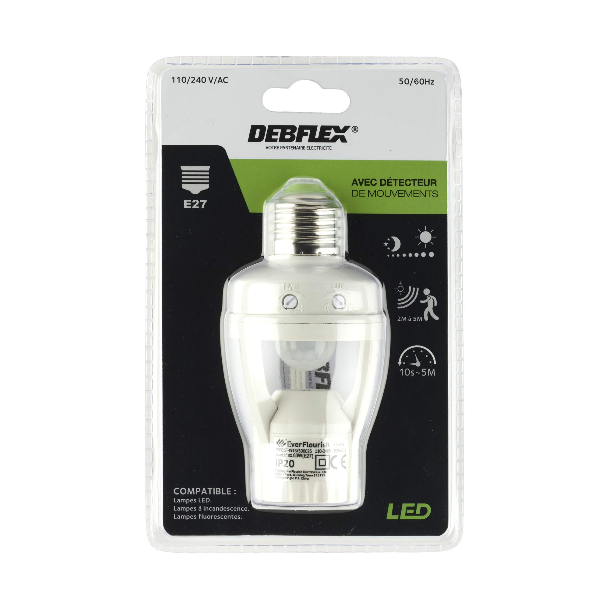 debflex-douille-e27-avec-d-tecteur-de-mouvements-blanc image 7