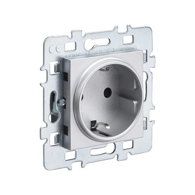 debflex-casual-m-canisme-prise-2p-t-schuko-16a-cache-alu-support-m-tal image 1