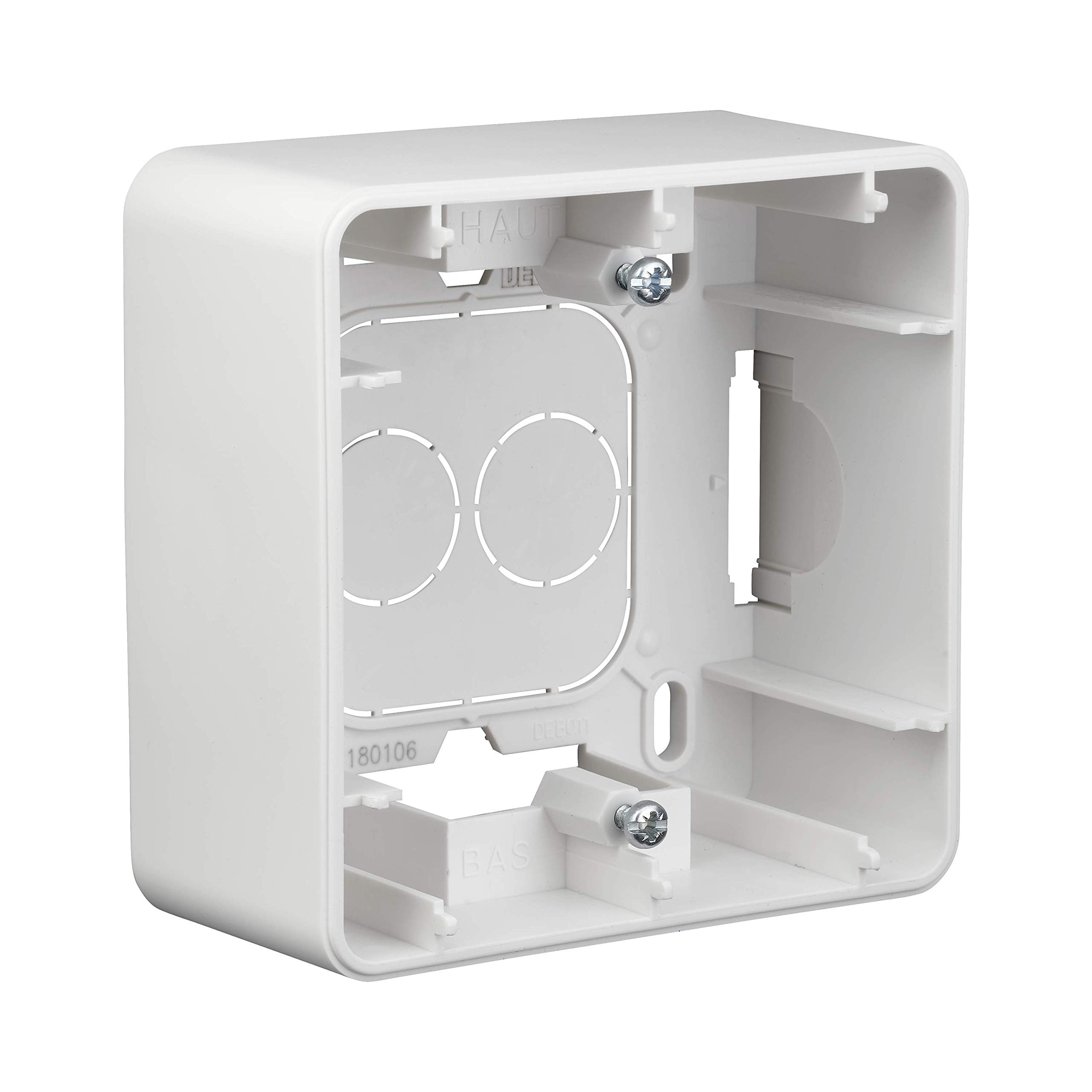 debflex-casual-742016-cadre-saillie-simple-blanc-mat image 1