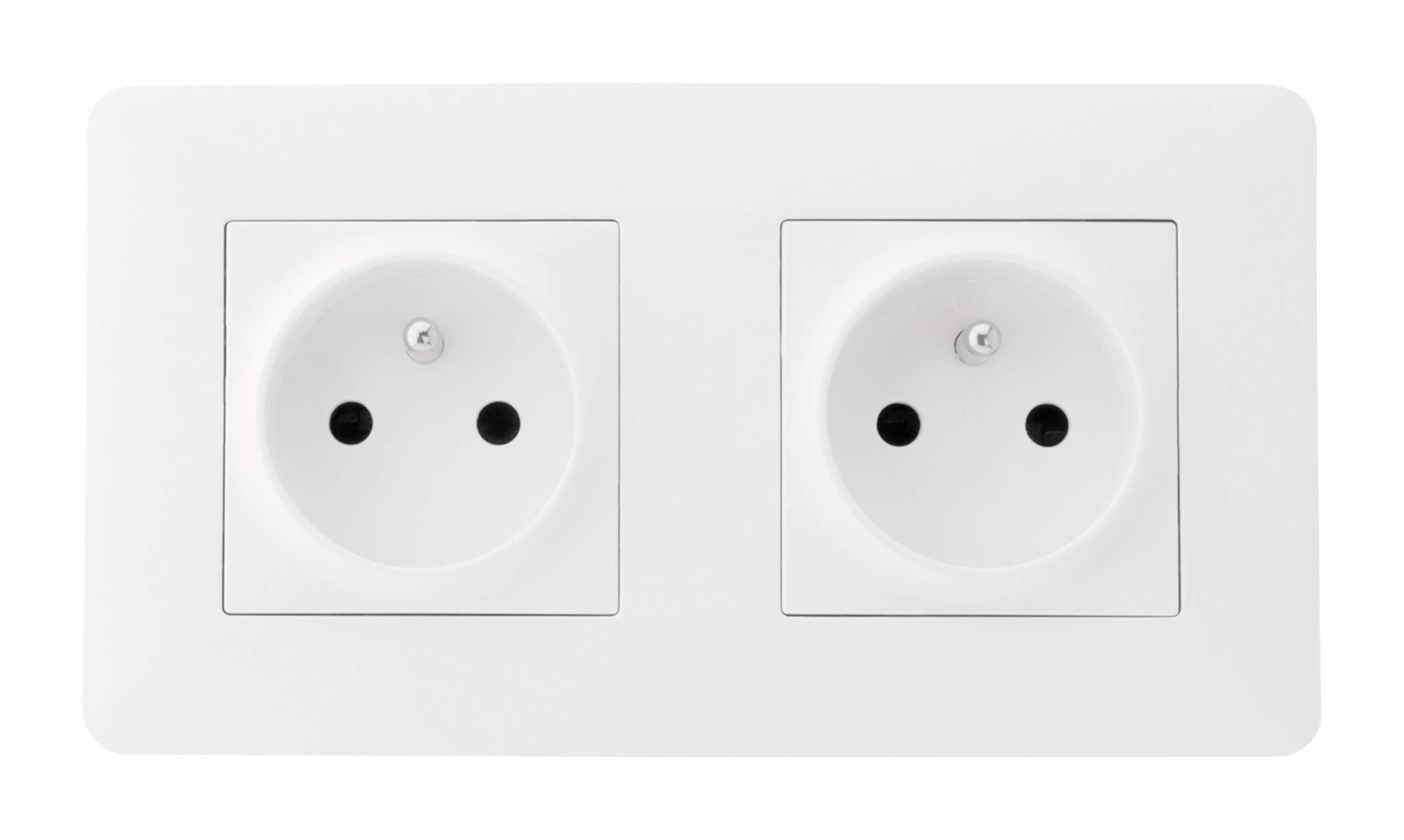 zenitech-artezo-prise-double-16a-encastr-e-blanc image 2