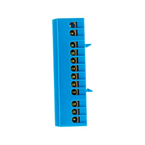 zenitech-bornier-de-terre-12-modules-bleu-rail-din-16mm image 7