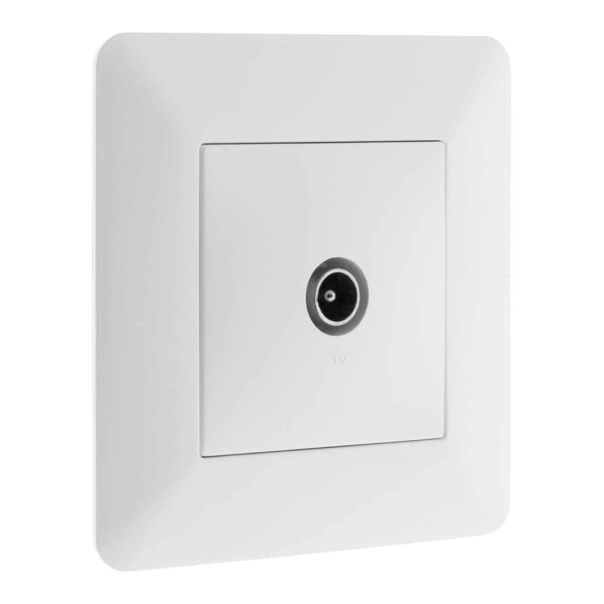 zenitech-prise-tv-9-52mm-blanche-gamme-artezo image 1