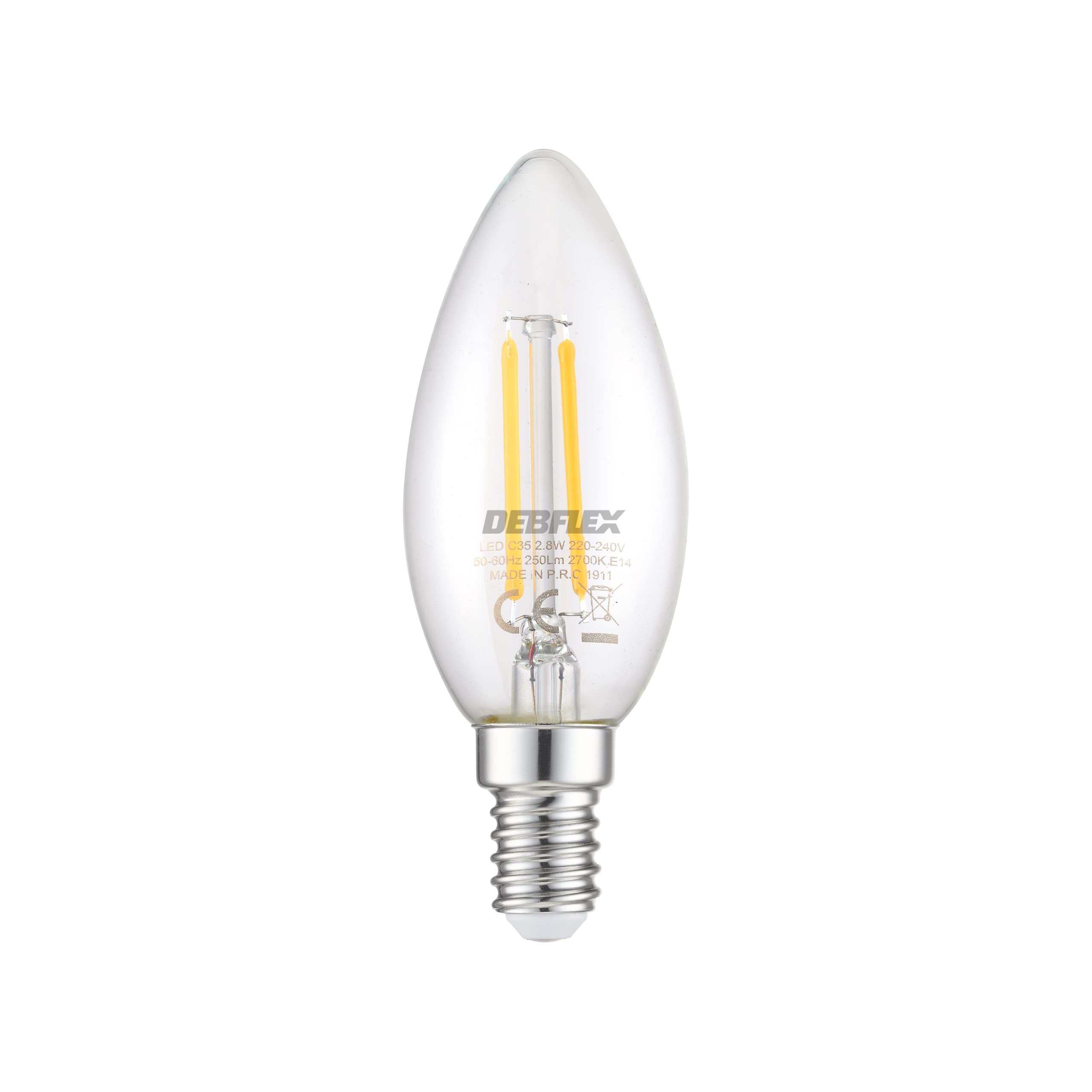 debflex-emeraude-ampoule-led-c35-e14-3w-filament-2700k-blanc-chaud image 3