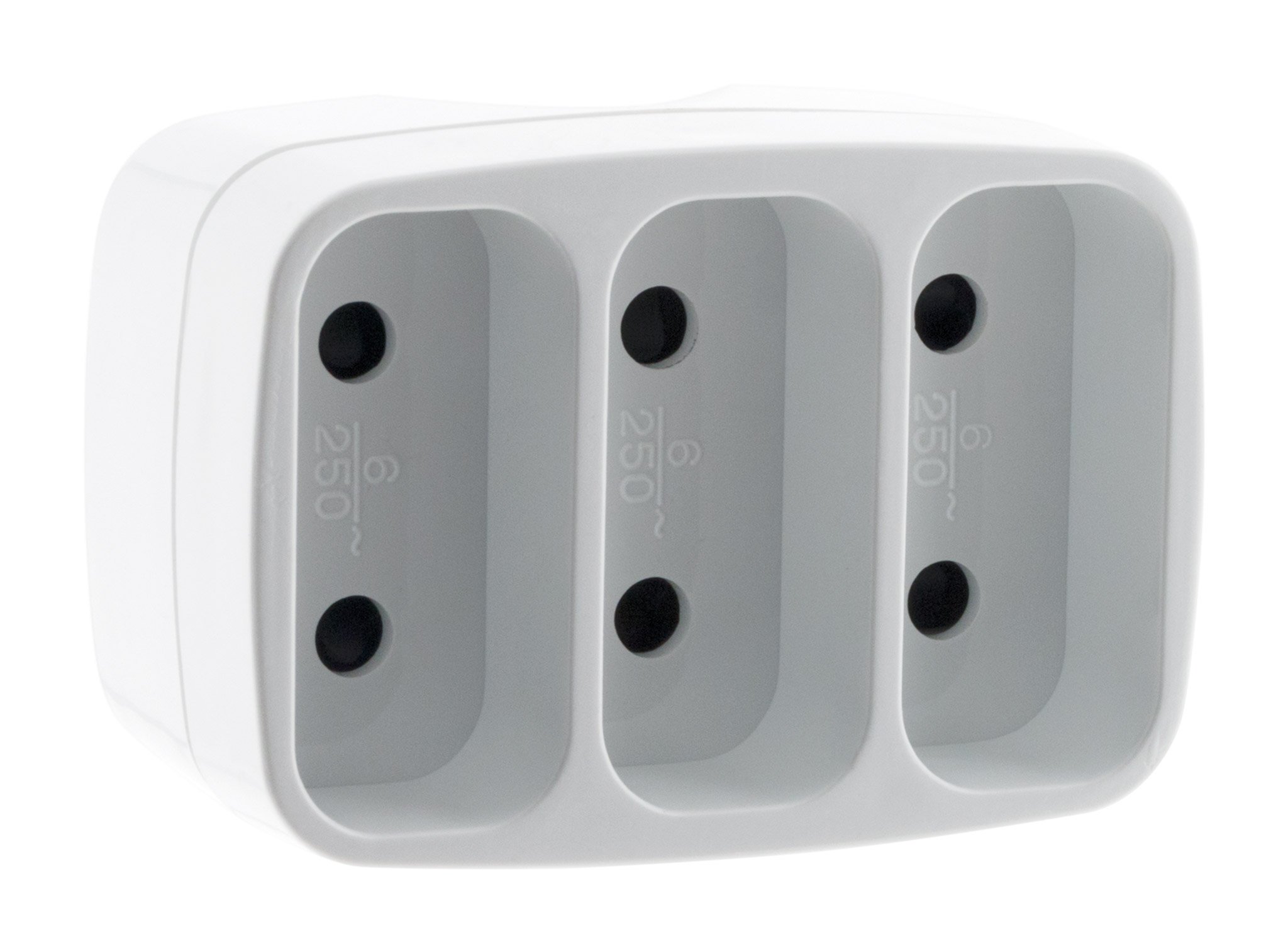 zenitech-triplite-3x-6a-2p-fa-ade-blanc image 1