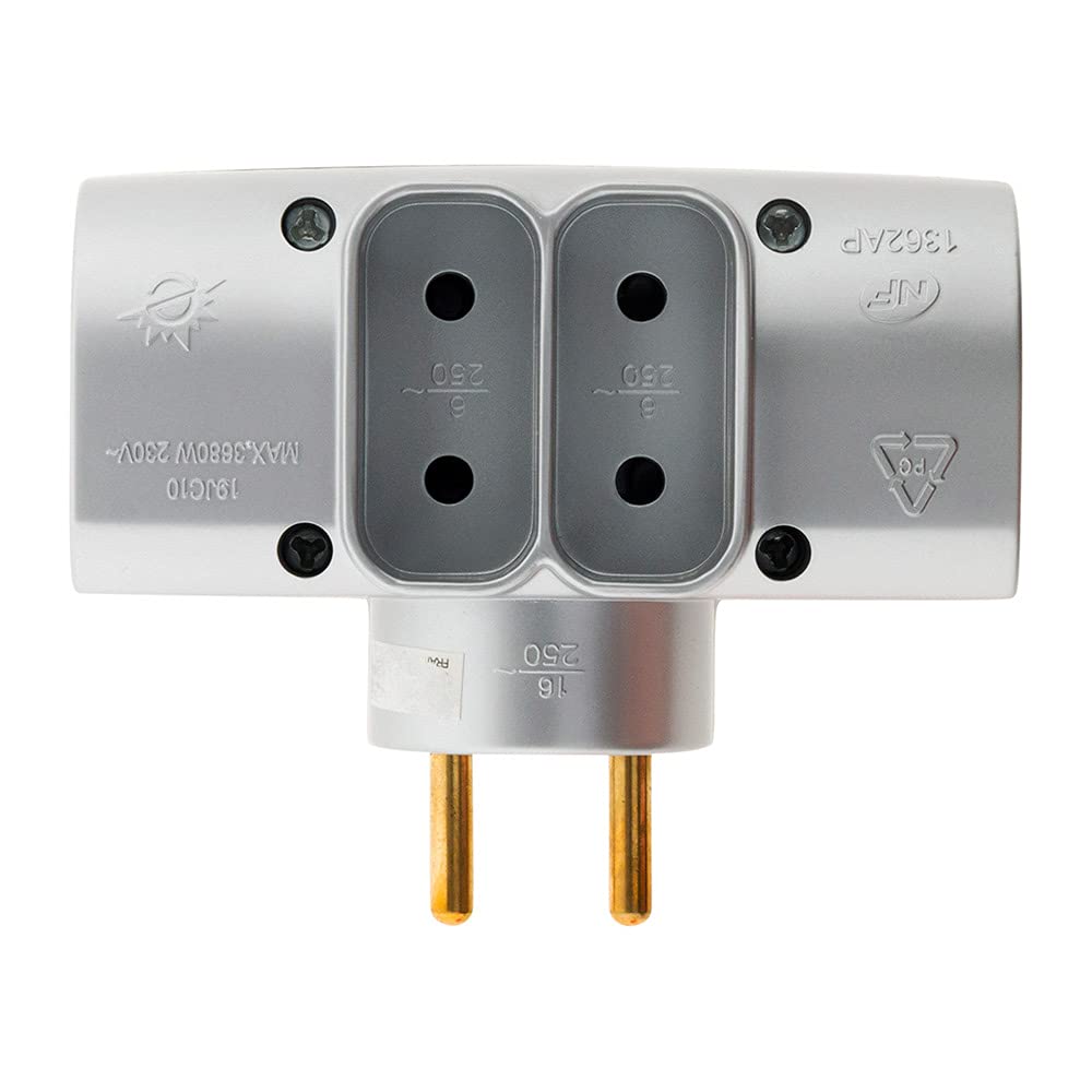 zenitech-quadriplite-2x16a-2x6a-lat-rale-chrome image 2