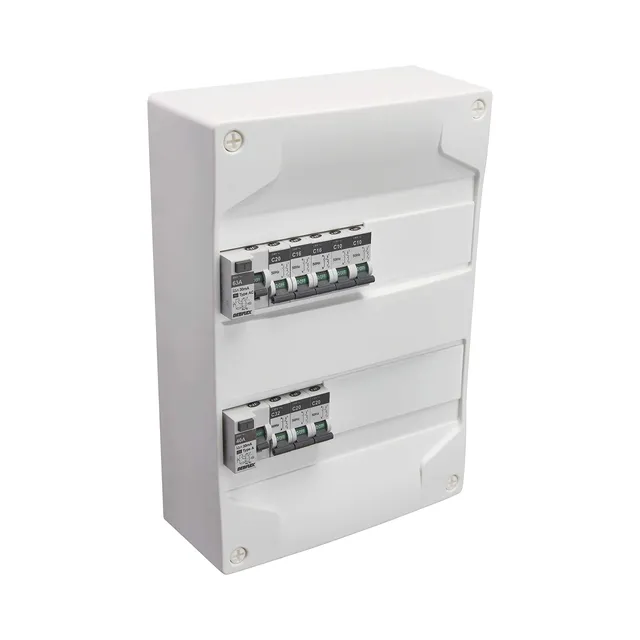debflex-707644-coffret-lectrique-pr-quip-2-rang-es-26-modules-8-disjoncteurs-2-i image 1
