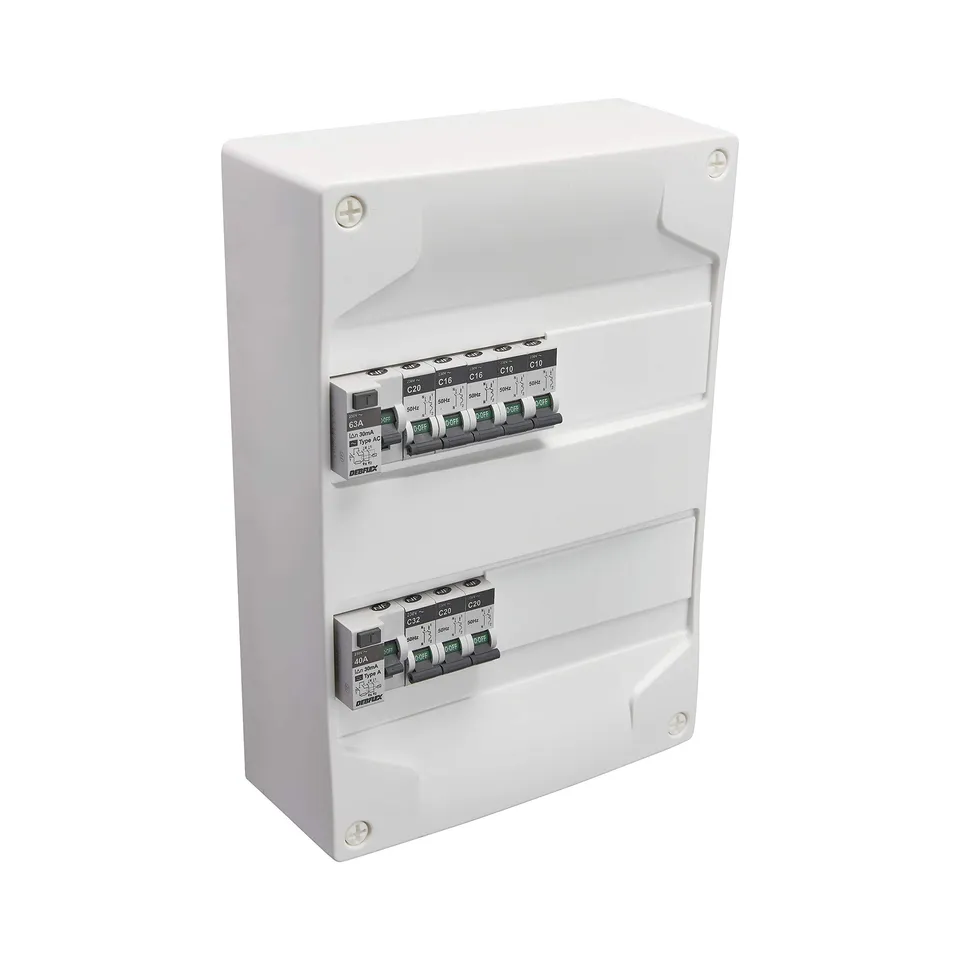 debflex-707644-coffret-lectrique-pr-quip-2-rang-es-26-modules-8-disjoncteurs-2-i image 1