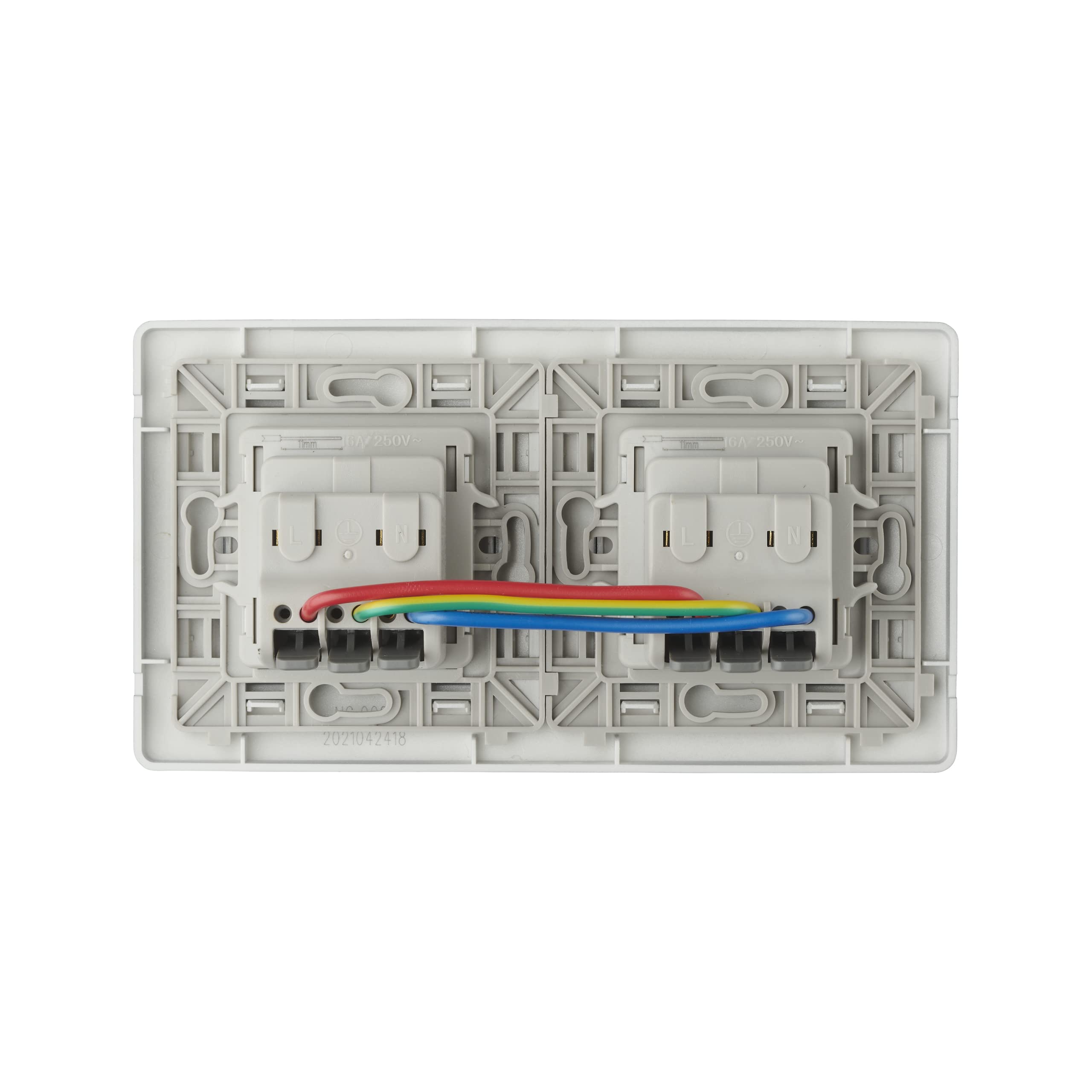 debflex-caly-749513-double-prise-2p-t-pr-c-bl-e-blanc image 3