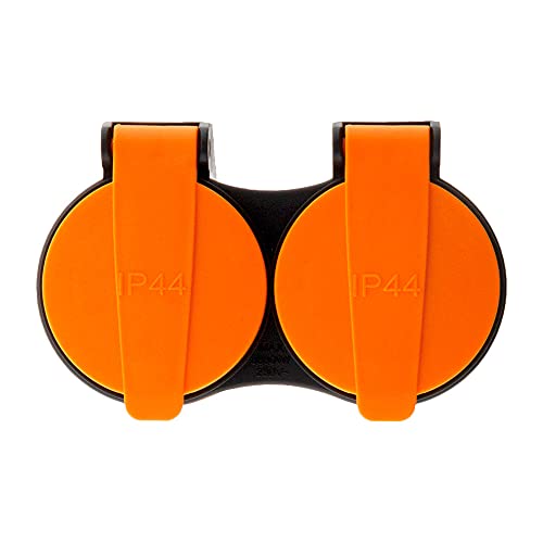 zenitech-rallonge-tanche-2-prises-2p-t-h07rn-f-5m-orange image 8