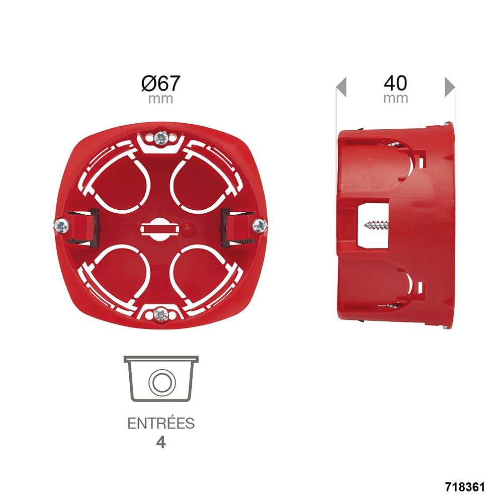 debflex-stop-air-bo-te-d-encastrement-cloison-s-che-1-poste-67-mm-p40-mm-rouge image 7