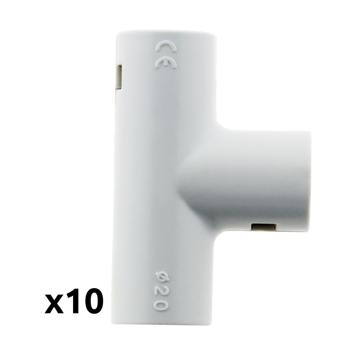 zenitech-lot-de-10-t-s-pour-tube-irl-20mm-gris image 3