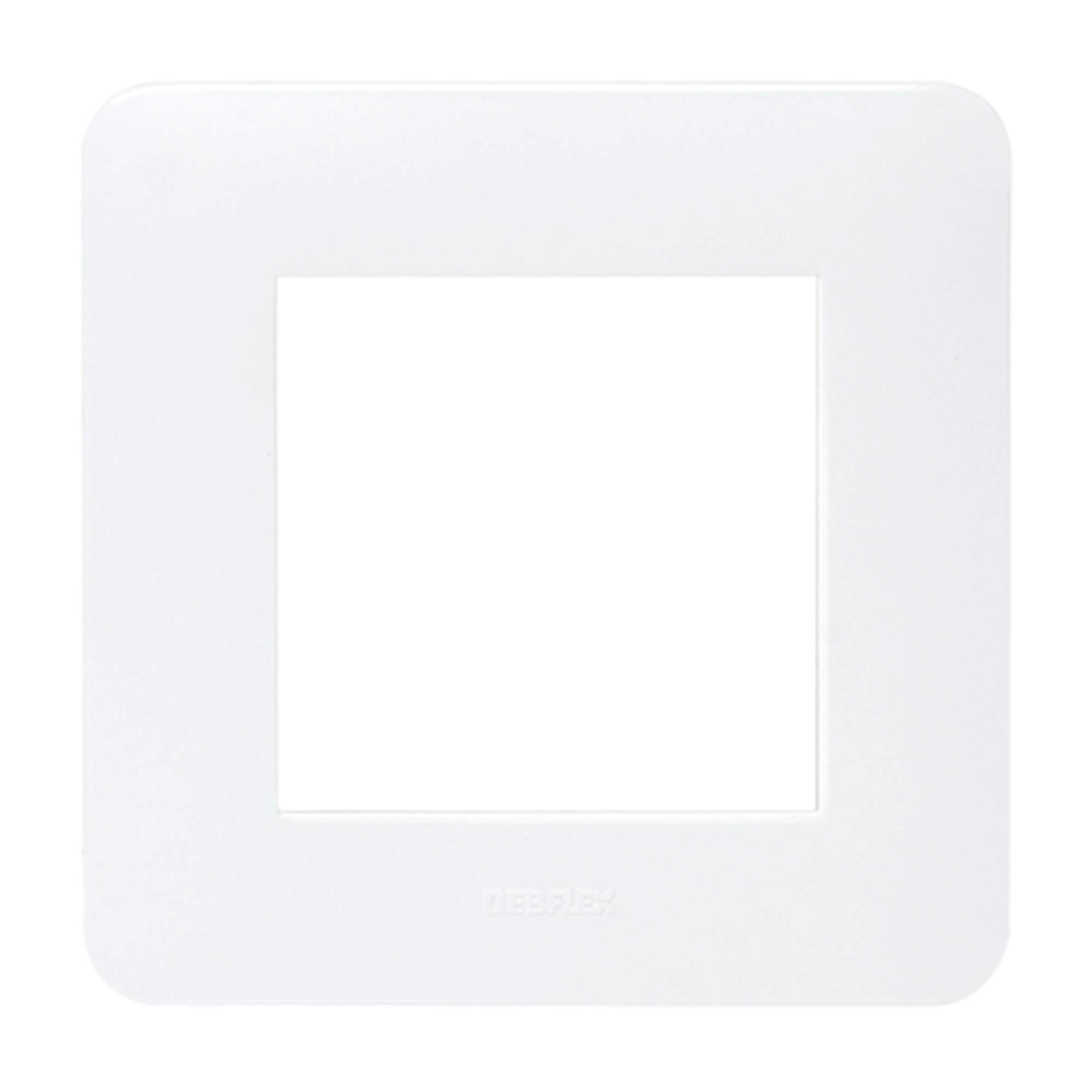 debflex-casual-742001-plaque-simple-blanc-brillant-85x85-mm image 4