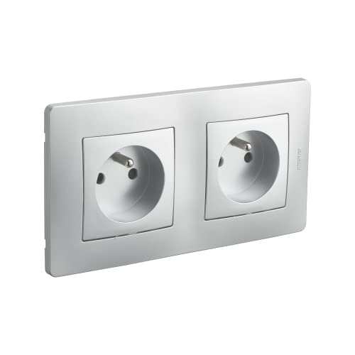debflex-caly-749513-double-prise-2p-t-pr-c-bl-e-blanc image 6