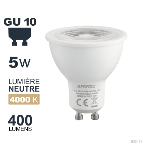 debflex-ampoule-led-cob-gu10-5w-350lm-blanc-neutre-4000k image 8