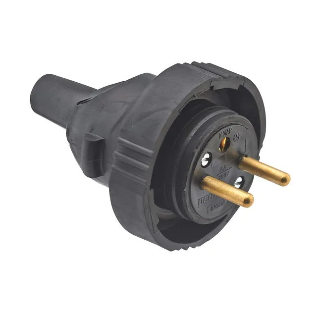debflex-713250-fiche-m-le-2p-t-6a-coud-e-droite-tanche-noire image 1