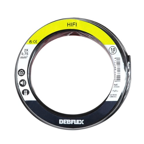 debflex-213320-bobinot-c-ble-hifi-2x0-75-mm-10m-noir-rouge image 3