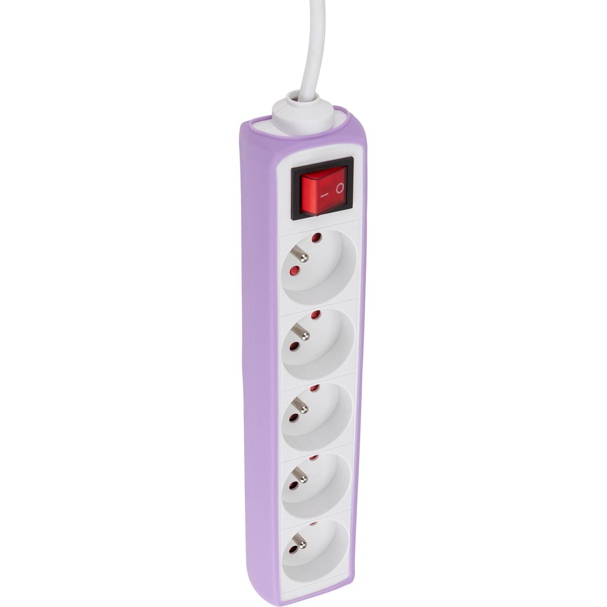 zenitech-multiprise-5-prises-16a-2p-t-avec-interrupteur-et-housse-taupe image 7