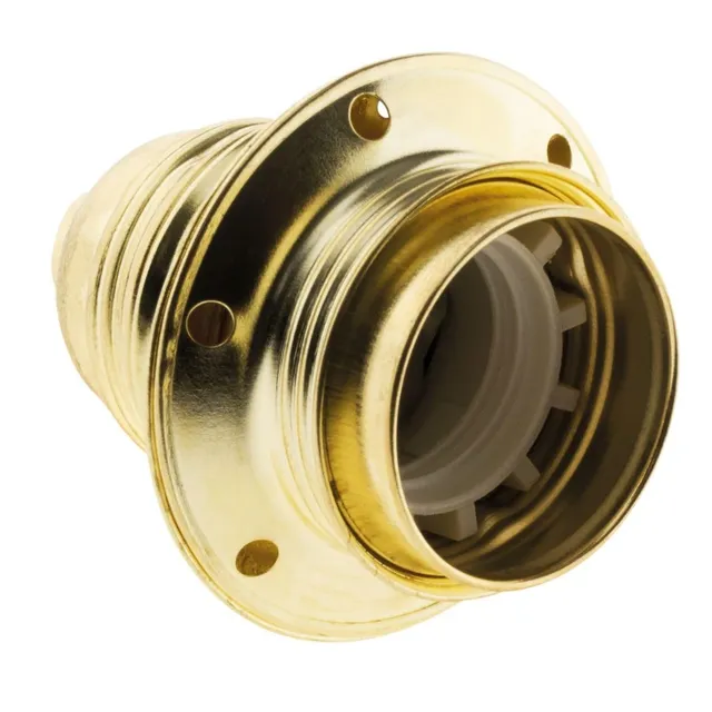zenitech-douille-e27-acier-laitonn-double-bague-terre image 1