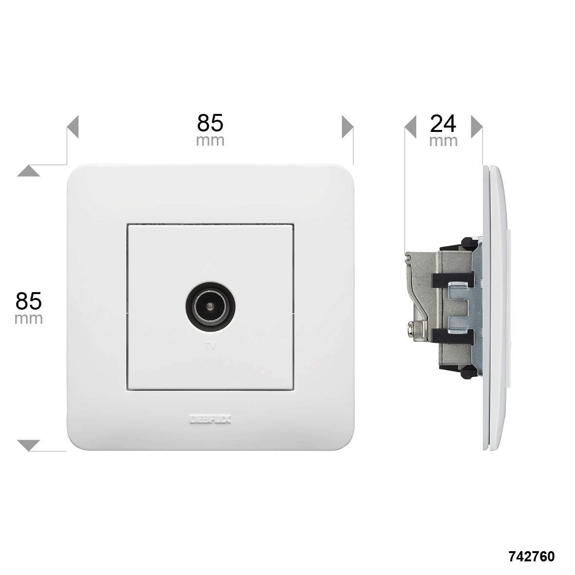 debflex-casual-742760-prise-tv-encastr-e-compl-te-blanc-brillant image 6