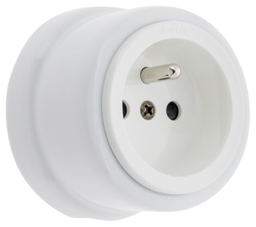 fontini-garby-prise-avec-terre-porcelaine-blanche-16a-250v-saillie image 6