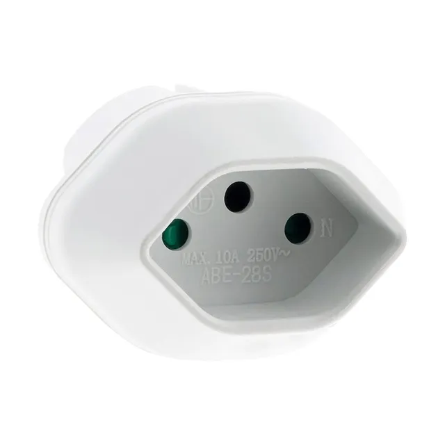 zenitech-adaptateur-voyage-suisse-vers-france-ue-blanc image 1