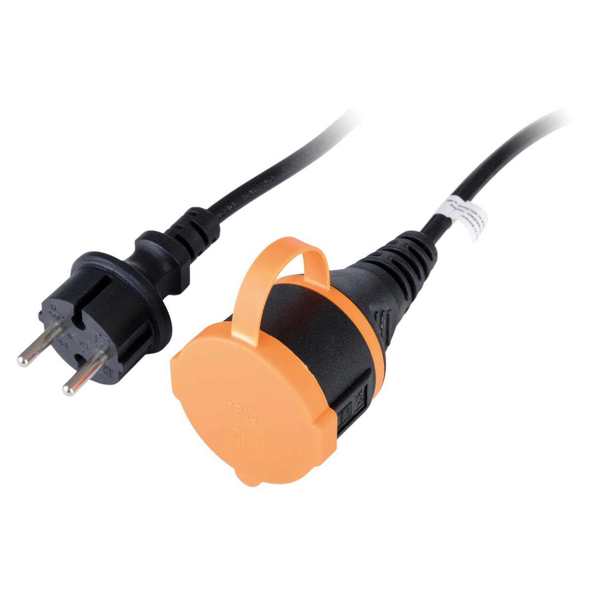 zenitech-rallonge-tanche-2p-10m-h05vv-f-2x1-5mm-orange image 7