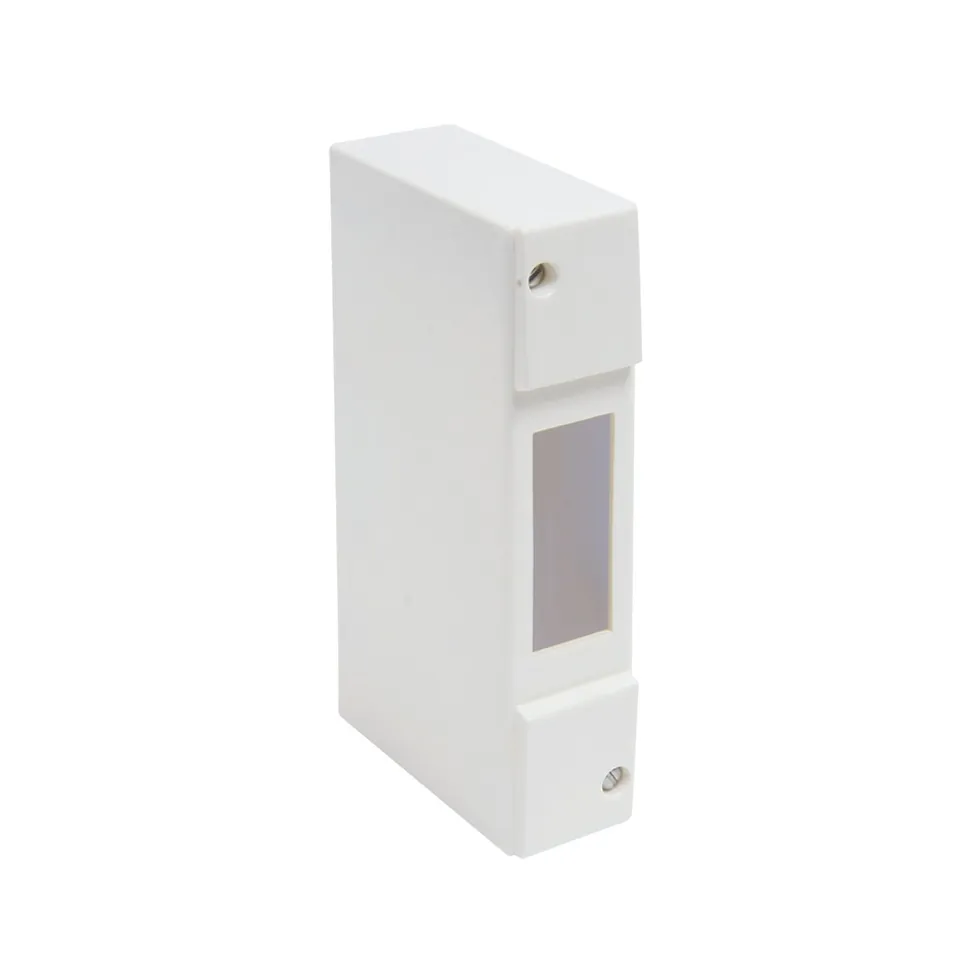 debflex-coffret-lectrique-vide-1-rail-1-module-30x130x73-mm-blanc-707220 image 1